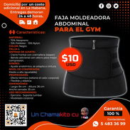 🏋🏿‍♂️ PONTE EN FORMA 🏋🏿‍♂️ FAJA MOLDEADORA DE ABDOMEN. SERVICIO DE MENSAJERÍA CON FACTURA. TL 54833699 - Img 54791842