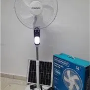 Ventilador Recargable 16" con panel solar* - Img 52625725