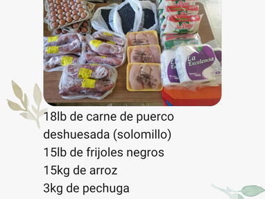 Se venden combos de comida pago via zelle o en cuba - Img main-image