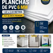 M-🔥 PVC BLANCO 6 MM | 1.22 × 2.44 M – FUERTE, VERSÁTIL – 42 USD - Img 57018165