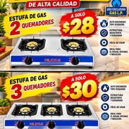 Cocina de gas empotrada 2 y 4 quemado - Img 58181575