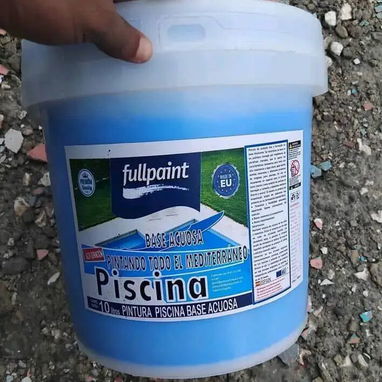 Pintura de vinil , impermeabilizante , barniz, piscina cubetas de 10 litros y 20 litros todos los colores - 10/10