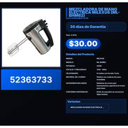 MEZCLADORA DE MANO ELÉCTRICA MILEXUS (ML-BHM62) . - Img 57513558