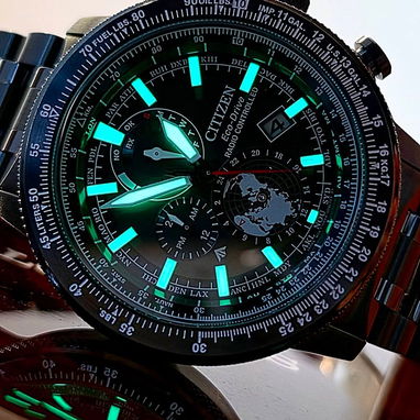 ❗️lo mas reciente de la marca ❗️citizen eco drive promaster geo trekker modelo by3005-56g - 2/3