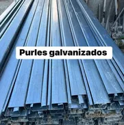 Purles galvanizados de 6mt y de 2.50mt - Img 50585364