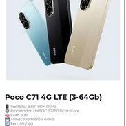📢 TÍTULO: POCO C71 📱 3GB RAM | 64GB | 120Hz - Img 56576453