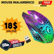 💥 MOUSE INALAMBRICO GAMING PRECIO 18$ (𝐄𝐍𝐕𝐈𝐎 𝐆𝐑𝐀𝐓𝐈𝐒 𝐇𝐀𝐁𝐀𝐍𝐀)ⒼⓂ⓪③ - Img 53574704