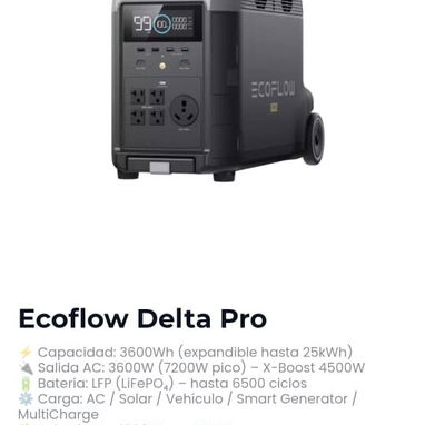 ECOFLOW estación de energía - Img 116735694