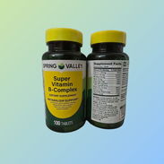 Super Vitamin B-Complex Spring Valley 100 Tabletas - Img 57886654