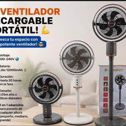 VENTILADOR RECARGABLE ISUPER 12000Mah, 20 HORAS AUTONOMIA (LHZ) - Img 56963900