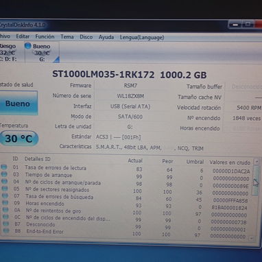 Disco duro externo de 1tera (de uso ) al 💯 58278775 - 2/3