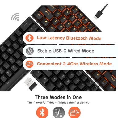 Teclado mecánico inalámbrico 60% - Img 124808363