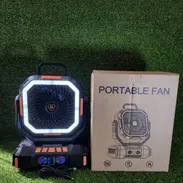 Ventilador Recargable F33 40000mAh con Luz LED – Ideal para Apagones y Camping - Img 55507747