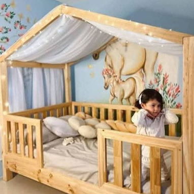 Camitas infantiles por encargo! Diseños originales Montessori y mucho mas! - Img 112206435