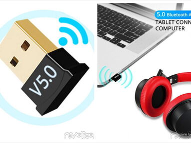 Adaptador Wifi y Adaptador Bluetooth 5.0 NUEVOS para Equipos Bocinas y PCs - Img 41544805