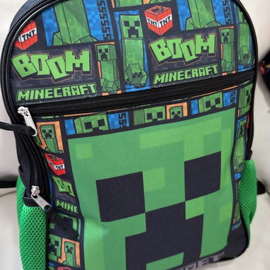 💚Todo de Minecraft 💚Mochilas, loncheras y cartucheras, Sets completos🔥 - 5/5