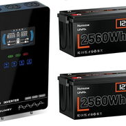 💵1485 USD Inversor sumry 4k y 5120Wh respaldo Inversor Híbrido SUMRY 4k de onda sinusoidal pura 4000w (DC 24V a AC 120 - Img 57752849