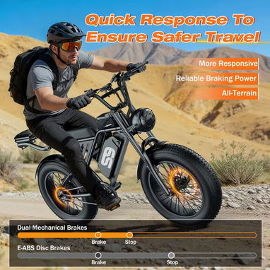 🚴‍♂️ Bicicleta ElĂ©ctrica Adultos – Motor 749W / BaterĂa 48V 15.6Ah 🚴‍♂️ - Img 124952617