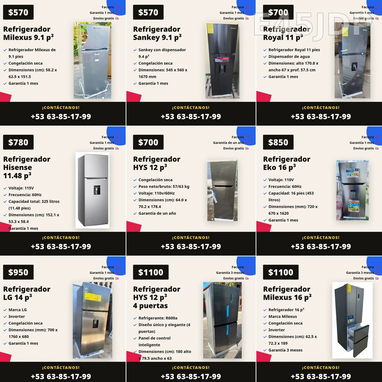 Neveras refrigeradores lavadores y aires nuevos - 3/4