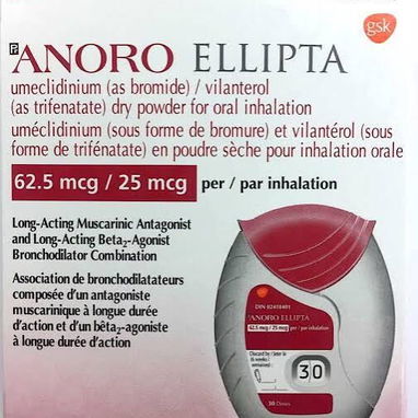 Umeclidinio y vilanterol (Anoro) - 2/2
