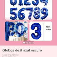 Globos de # azul oscuro - Img 53902511