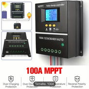 🔋 Regulador MPPT 12V a 48V – Carga solar eficiente ✅ Ajuste automático (12/24/36/48V) ✅ Hasta 30% más energía que los P - Img 55739343
