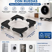 Soporte para electrodomésticos con ruedas (DH) - Img 55659296