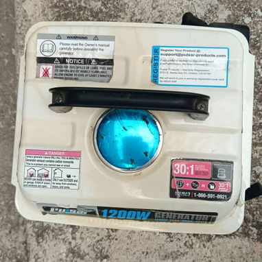 ‼️Planta eléctrica PULSAR 1200w solo 110v. De uso, pero en perfectas condiciones. ‼️ - Img 121952009