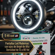 ‼️PANTALLAS LED DE ALTA DENCIDAD CON OJOS DE ANGEL (12 a 80 Vol)‼️ Dale un giro total a tu Suzuki o Triciclo‼️💯‼️ - Img 55385758