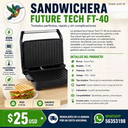 SÁNDWICHERA TECNOLOGÍA DEL FUTURO FT-40 - Img 56868415