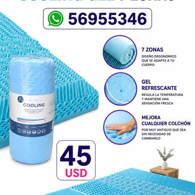 ‼️Topper con cooling Gel ❄️ Refrescante‼️ - Img 121973810