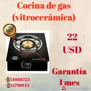 Cocina de gas de vitrocerámica 1 hornilla - Img 54590711