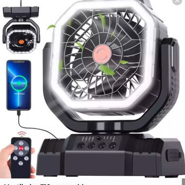 Ventilador F10, F6, x11 recargable de 20 mil mah nuevo en caja con garantia somos tienda fisica. 54741004 - 2/2