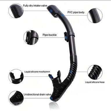 Set de buceo con máscara de cristal/ 3 modelos/cristal polarizado - Img 117650804