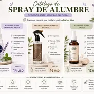 Sprey de Alumbre Spray Natural Desodorante Mineral Natural Con fragancia y sin fragancia Combate el mal olor No manchas - Img 58065985