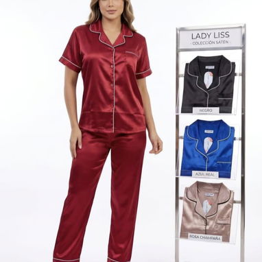 Pijamas de satin - 2/2