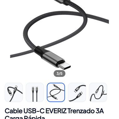 🔌⚡ ¡Cables de Carga V8, tipoC y para IPhone! ⚡📱 🌐 Carga estándar y carga rápida - Img 125941268
