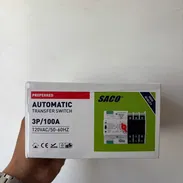 Transfer Switch Automático SACO 3P 100A 120V – Generador y Planta Eléctrica - Img 56909293
