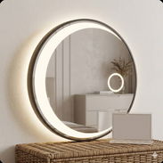 Espejos con luz led circular - Img 55402191