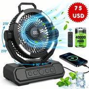 VENTILADOR RECARGABLE F38 - Img 56991022