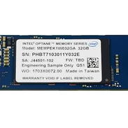 Memoria Intel optane de 16gb y 32 GB - Img 57106638