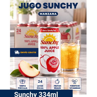 Cajas de Jugo  24 latas de 334 ml. DOMICILIO INCLUIDO. - 2/6