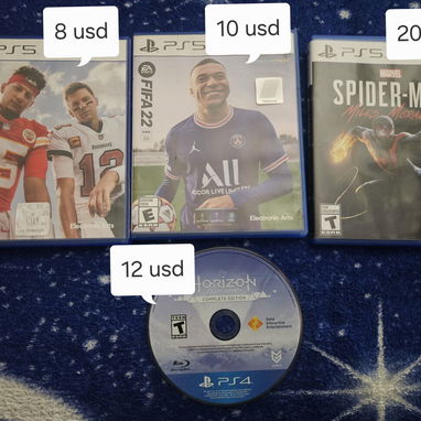 馃幃 PS5 Fat 680 GB versi贸n 13.41 con 1 mando y 4 discos. Vendo o recojo consola menor y vuelto - Img 126895780