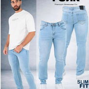 Pantalón de mezclilla aguas clara de hombre. - Img 55825799