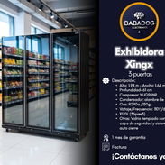 Exhibidora XINGN 3 PUERTAS 3 mes de garantía - Img 56488422