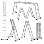 *ESCALERA MULTIUSO 3.7M (3 EN 1) CON BASE* - Img 55616613