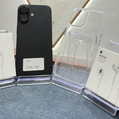 ❌iPhone 16 ⚪️⚫️128GB 100%🔋mica, cargador 35W, forro y audífonos regalo🧿 Variedad de Modelos 🔥 Garantia 💯 - Img 95980274