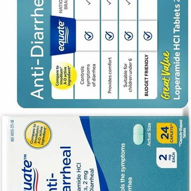 Equate anti-diarreico 24 capsulas 2mg + adhesivo STS 🧩💾 - 4/5