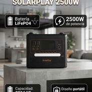 Estación de Energía Portátil SolarPlay 2500W / 2304Wh 🔋 | Alternativa a EcoFlow y Bluetti con Batería LFP - Img 57714067