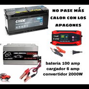 Combo para los apagones convertidor bateria y cargador de bateria - Img 54598725
